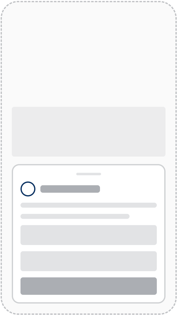Low-fidelity wireframe: Fact check sheet